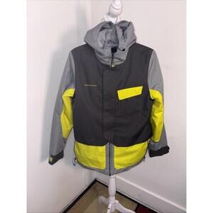 Obermeyer Fleet Winter Ski Jacket Youth Teen Size XLarge (16-18) Spark Yellow Bl
